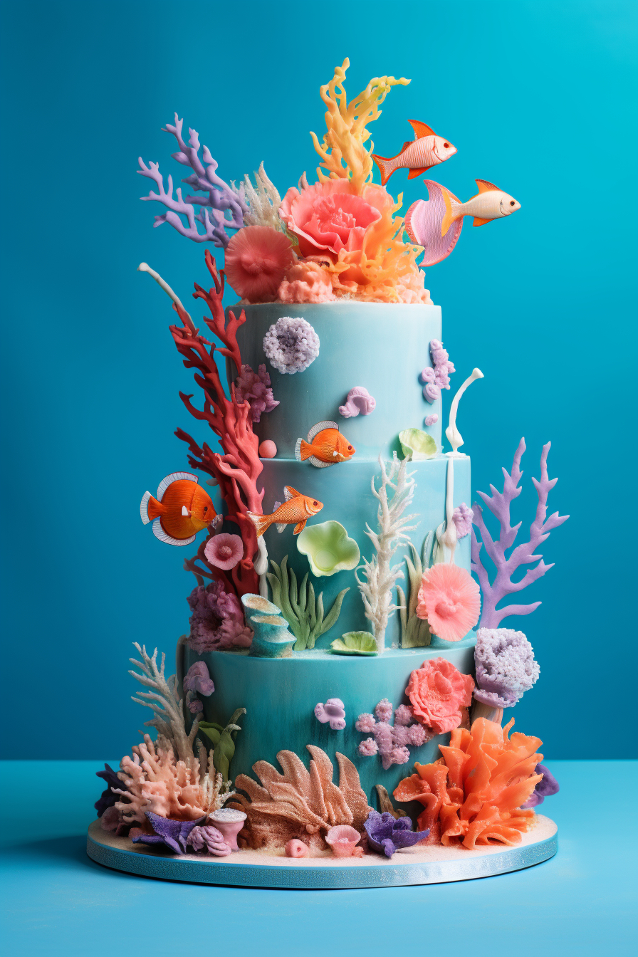 Under the Sea Cake: 12 Unimaginably Beautiful Designs - House of Williamson