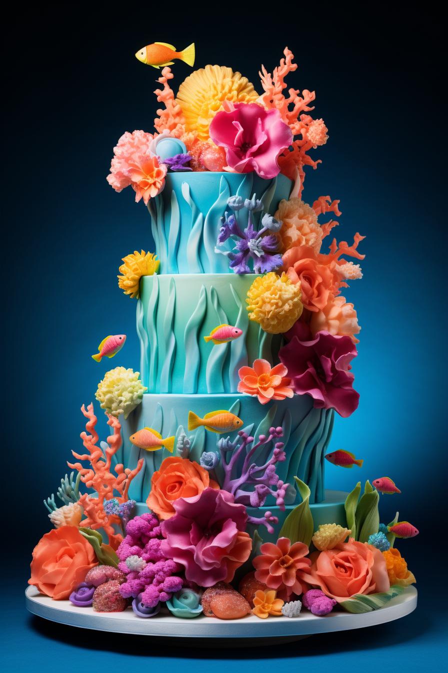 Under the Sea Cake: 12 Unimaginably Beautiful Designs - House of Williamson